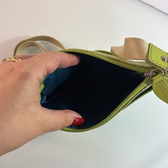 Coach | Apple 🍏 Lime Y2K Signature C Monogram Jacquard Swingpack - Picture 3 of 10